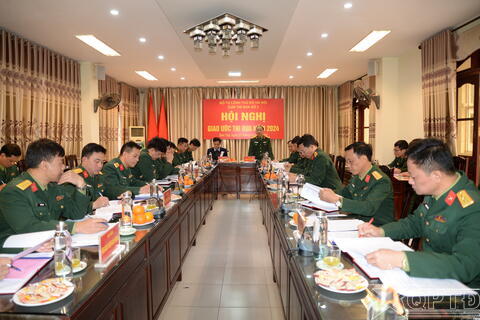 Cụm thi đua số 5 (Bộ Tư lệnh Thủ đô Hà Nội) ký giao ước thi đua năm 2024