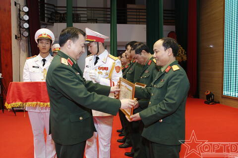 Hội nghị giao ban Bộ Tư lệnh Thủ đô Hà Nội tháng 2 năm 2024