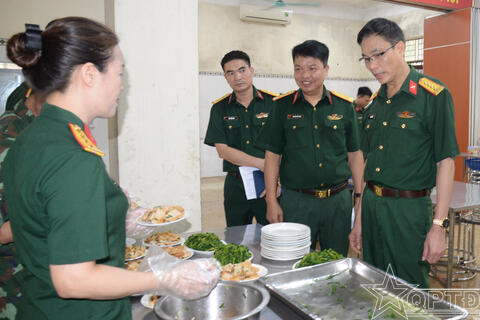 Kiểm tra các mặt công tác Ban CHPT khu vực 2-Phúc Thọ