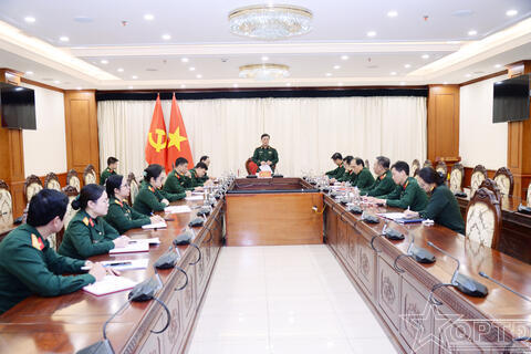 Tư lệnh Bộ Tư lệnh Thủ đô Hà Nội làm việc với Thanh tra Quốc phòng Bộ Tư lệnh