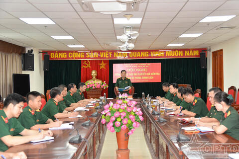 Thông qua dự thảo báo cáo kết quả kiểm tra đối với Chi bộ Phòng Chính sách