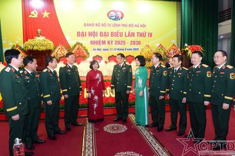 Xây dựng Đảng bộ Bộ Tư lệnh Thủ đô Hà Nội vững mạnh về chính trị, tư tưởng, đạo đức, tổ chức và cán bộ