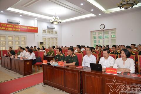 Khai mạc diễn tập chiến đấu phòng thủ phường Bồ Đề năm 2026