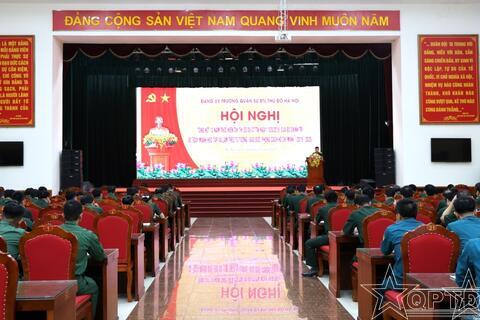 Trường Quân sự Tổng kết 10 năm thực hiện Chỉ thị 05 của Bộ Chính trị