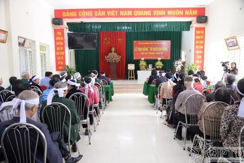 Xã Phú Xuyên công bố quyết định và trao bằng Tổ quốc ghi công cho liệt sĩ