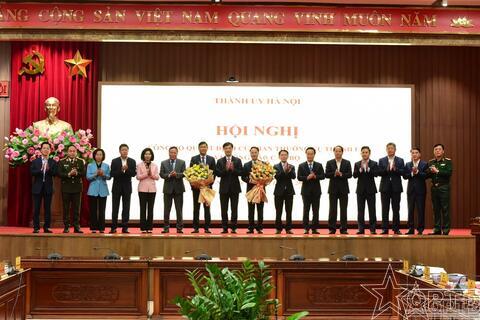 Kiện toàn nhân sự Ủy ban Kiểm tra Thành ủy và Ban Nội chính Thành ủy Hà Nội