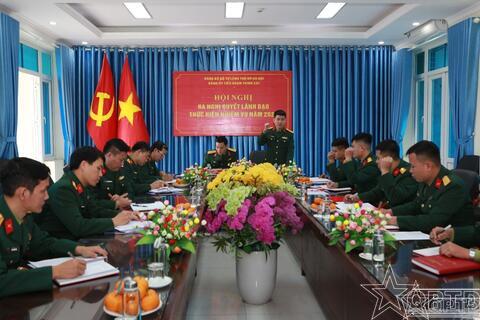 Tiểu đoàn Trinh sát ra nghị quyết lãnh đạo thực hiện nhiệm vụ năm 2026