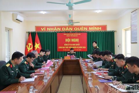 Ra Nghị quyết lãnh đạo thực hiện nhiệm vụ năm 2026