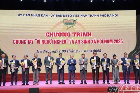 Hà Nội tiếp nhận hơn 93 tỷ đồng ủng hộ người nghèo