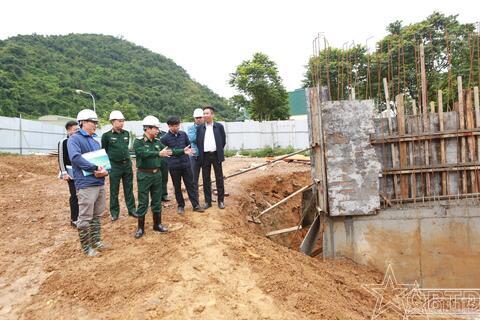 Đẩy nhanh tiến độ công trình hệ thống kho, hạ tầng kỹ thuật Kho K90