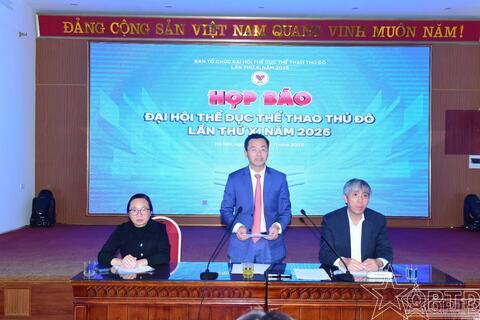 Đại hội TDTT Thủ đô 2025: Lan tỏa tinh thần rèn luyện, hướng tới mục tiêu phát triển bền vững