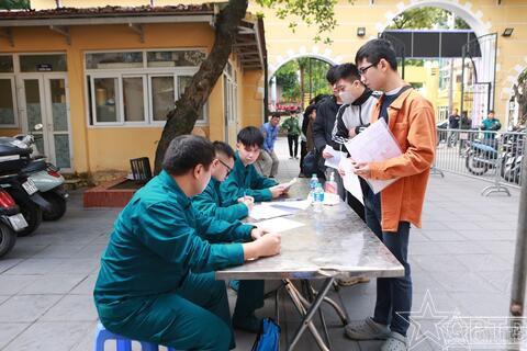 Phường Ba Đình khám sơ tuyển nghĩa vụ quân sự năm 2026