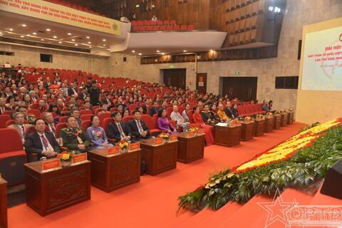 Đại hội đại biểu Mặt trận Tổ quốc Việt Nam thành phố Hà Nội lần thứ XVIII, nhiệm kỳ 2025-2030