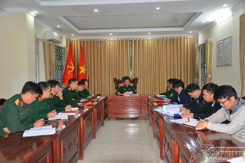 Kiểm tra tiến độ cải tạo, nâng cấp doanh trại Trung đoàn 59, Sư đoàn Bộ binh 301