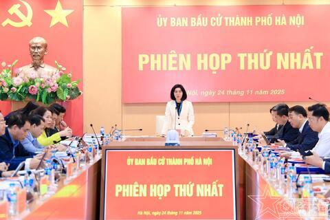 Ủy ban Bầu cử thành phố Hà Nội: Phân công nhiệm vụ, khẩn trương triển khai công tác bầu cử