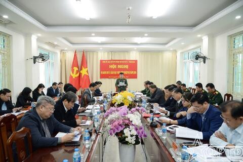 Đảng ủy Ban Chỉ huy PTKV5-Thanh Oai ra nghị quyết lãnh đạo thực hiện nhiệm vụ năm 2026