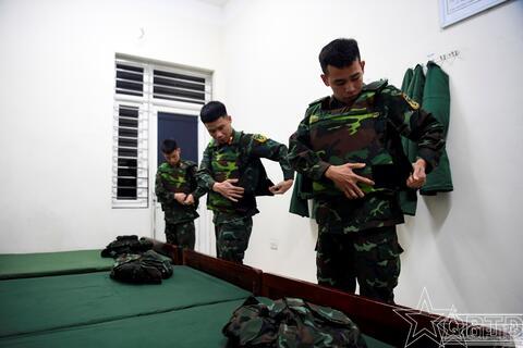 Luyện tập các phương án bảo vệ Đại hội lần thứ XIV của Đảng