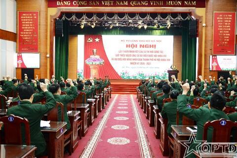 Lấy ý kiến cử tri nơi công tác giới thiệu người ứng cử đại biểu Quốc hội và HĐND Thành phố