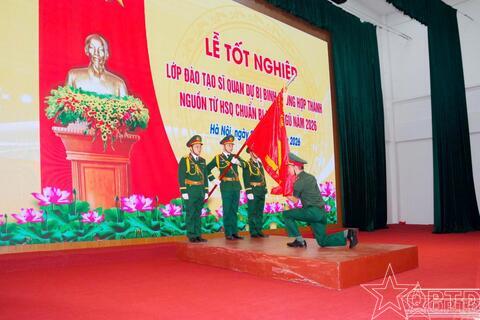 Lễ Tốt nghiệp lớp đào tạo sĩ quan dự bị binh chủng hợp thành