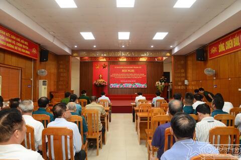 Phường Thanh Liệt sơ kết thực hiện nhiệm vụ quốc phòng 6 tháng đầu năm