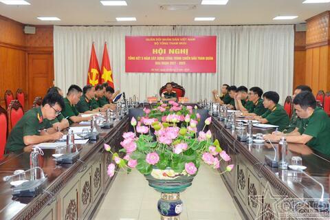 Tổng kết 5 năm xây dựng công trình chiến đấu toàn quân