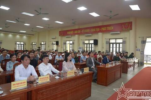 Trao Bằng Tổ quốc ghi công 2 liệt sĩ tại xã Ô Diên