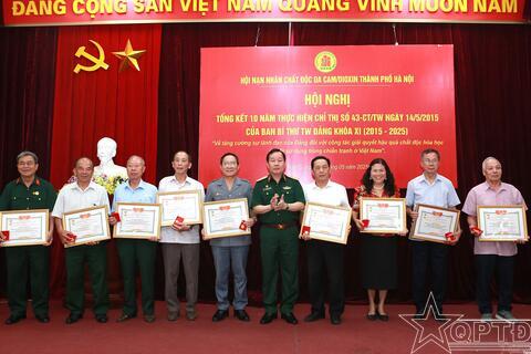 Đẩy mạnh công tác chăm lo nạn nhân chất độc da cam/dioxin