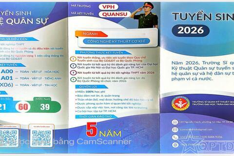  Sẵn sàng cho mùa tuyển sinh quân sự nhiều đổi mới