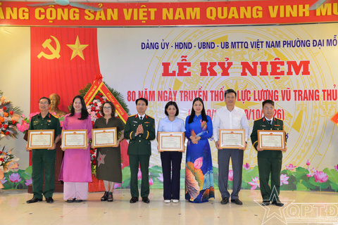 Tự hào truyền thống 80 năm Lực lượng vũ trang Thủ đô