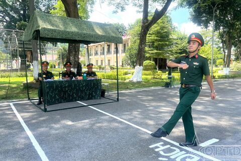 Cuộc sát hạch trình độ, năng lực cán bộ Tiểu đoàn