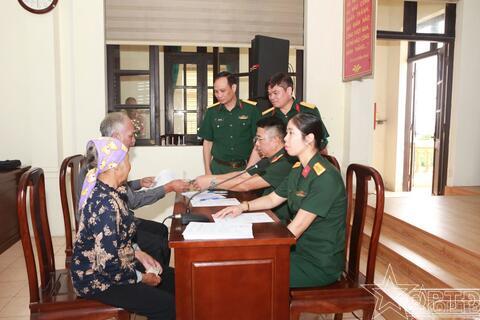 Ban CHPTKV 1-Sóc Sơn: Nâng cao hiệu quả công tác chính sách