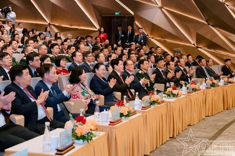 Lễ kỷ niệm 50 năm Quốc khánh Lào và 105 năm Ngày sinh Chủ tịch Kaysone Phomvihane