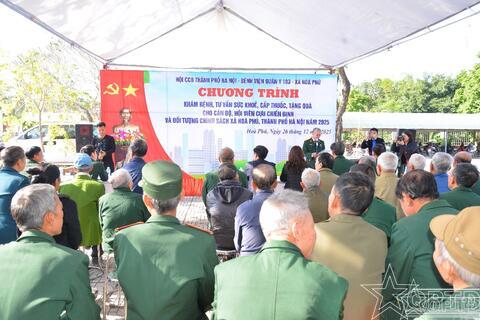 Lan tỏa nghĩa tình đồng đội tại xã Hòa Phú