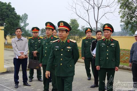 Nghiệm thu công trình cải tạo Đại đội 29, Sư đoàn BB301