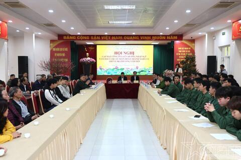 Gặp mặt thanh niên lên đường nhập ngũ năm 2026 và đón quân nhân hoàn thành nghĩa vụ trở về địa phương