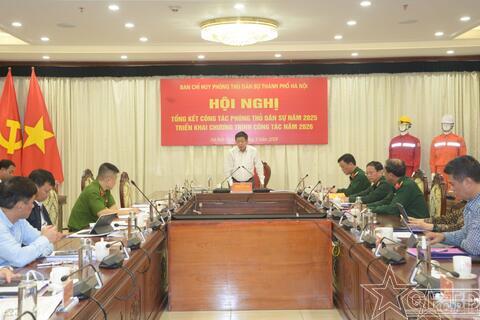 Duy trì nền nếp, hiệu quả công tác Phòng thủ dân sự