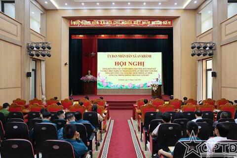 Xã An Khánh tổng kết ba nội dung trọng tâm công tác quân sự, quốc phòng năm 2026