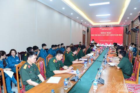 Hội thi báo cáo viên giỏi Khối thi đua số 18 năm 2026