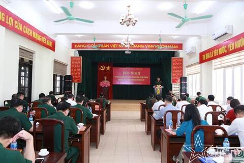 Ban CHPTKV 1 – Sóc Sơn rút kinh nghiệm hoạt động tổ chức quân sự địa phương