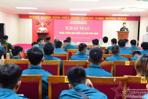 Huấn luyện dân quân tại chỗ năm 2026