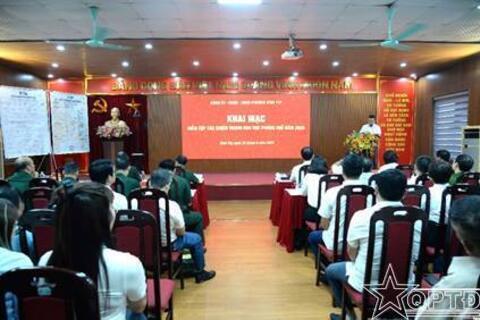 Khai mạc diễn tập tác chiến trong khu vực phòng thủ năm 2026