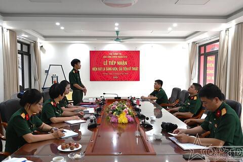 Bảo tàng Chiến thắng B-52 tiếp nhận hiện vật sáng kiến, cải tiến kỹ thuật