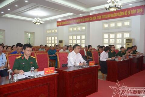 Tổng kết thi hành 3 Luật về công tác quân sự-quốc phòng và Sơ kết nhiệm vụ quân sự-quốc phòng 6 tháng đầu năm 2026