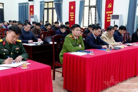 Xã Ứng Hòa trao Quyết định gọi công dân nhập ngũ