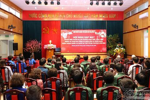 Phường Hai Bà Trưng gặp mặt quân nhân xuất ngũ, công dân nhập ngũ năm 2026