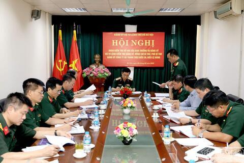 Kiểm tra Đảng ủy Công ty Hà Thành theo Điều lệ Đảng