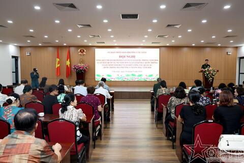 Phường Cầu Giấy khen thưởng 10 tập thể và 8 cá nhân trong công tác quân sự, quốc phòng