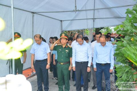 Phường Vĩnh Hưng: Hoàn thành lấy mẫu hài cốt liệt sĩ chưa xác định danh tính