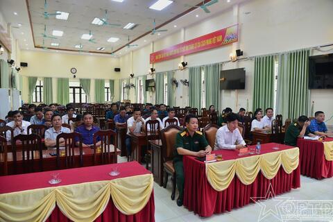 Xã Phú Cát sơ kết công tác quân sự, quốc phòng 6 tháng đầu năm